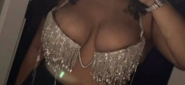Mirror goddess X.O TOP wire bra welded